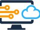Digital Computer Logo Icon Design